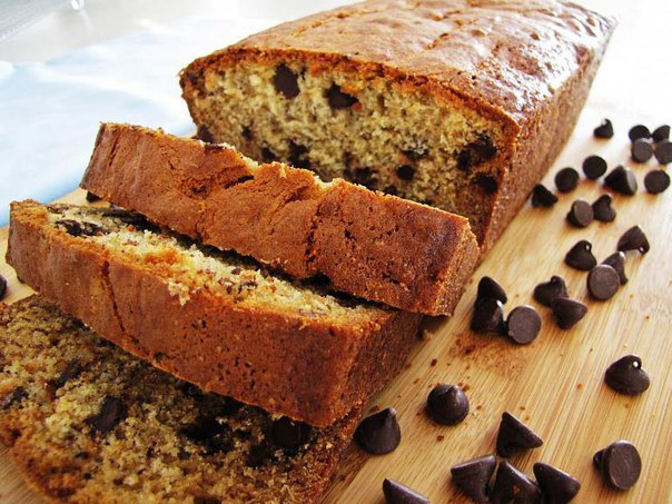 Вегетарианский банановый хлеб