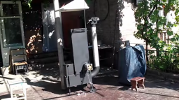 Печь для отопления и приготовления пищи в сельском жилище