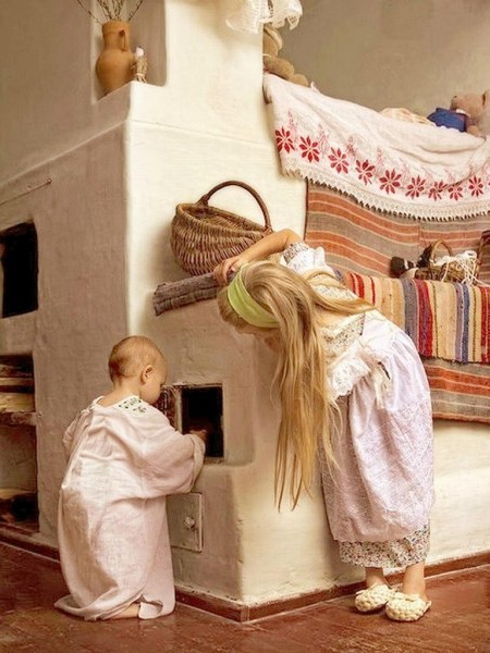 Русская печка .