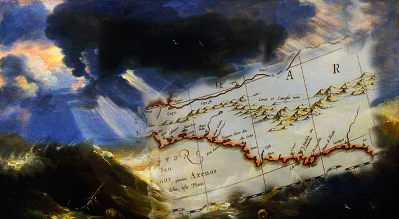 Потоп 18 века. Затонувшие города в Северном Причерноморье.