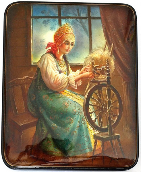 Хозяйственные обязанности славянских девушек Хозяйственные обязанности славянских девушек