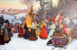 Традиционные особенности встречи Богини весны Весты, Великдня — Масленицы у Староверов и Родноверов.