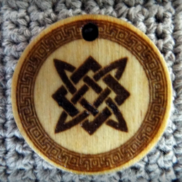 Подвески из дерева