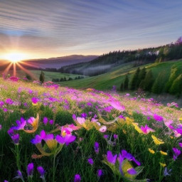 Рано утром встанет зорька...