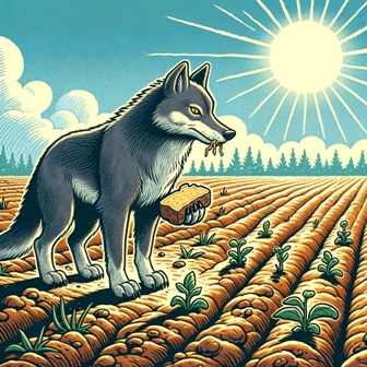 Волк и мужик Видеосказка