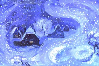 Осень скрылась за горами... Осень скрылась за горами...