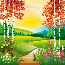 С лугов несёт уже прохладой...