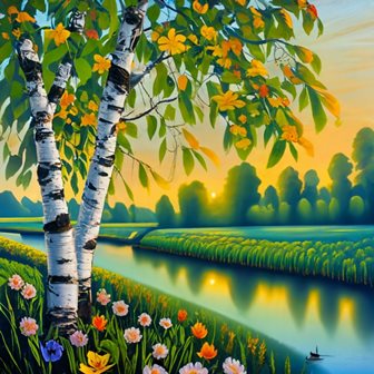 Я вижу, как тихий вечер... Песня на стихи Я вижу, как тихий вечер... Песня на стихи