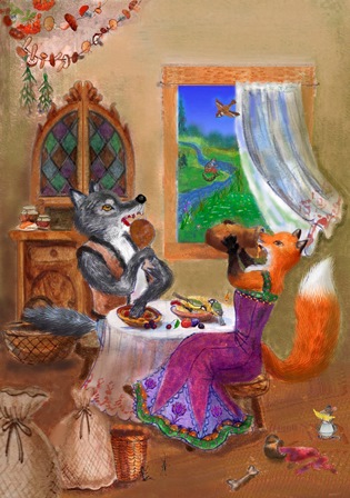 Про храброго зайца Сказка в стихах