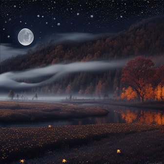 В тумане сонная низина-2