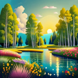 Веет утренней прохладой...