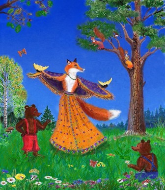 Про двух жадных медвежат Сказка в стихах