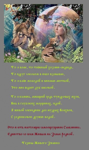 славяне, единство, природа