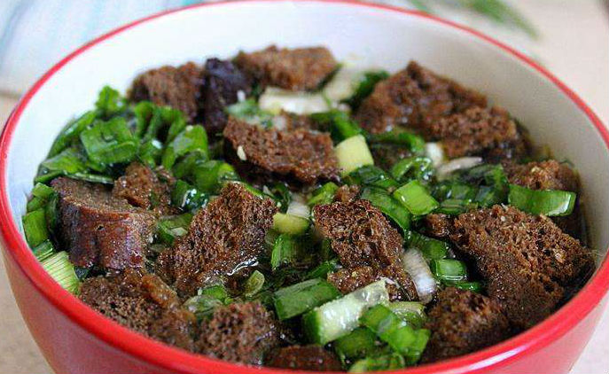 Русский суп тюря - забытый рецепт