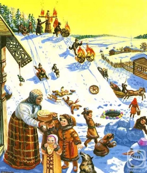 РУСКАЯ МАСЛЕНИЦА ИЛИ КАК ФАЛЬСИФИЦИРОВАЛИ ВЕДИЧЕСКИЙ ПРАЗДНИК