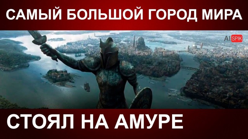 ВАС это ШОКИРУЕТ!!!Самый БОЛЬШОЙ ГОРОД мира стоял на АМУРЕ.