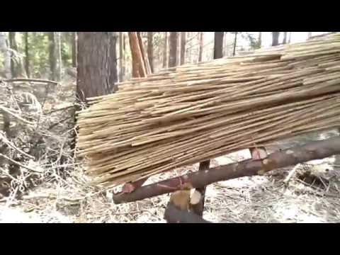 Крыша из камыша на Урале