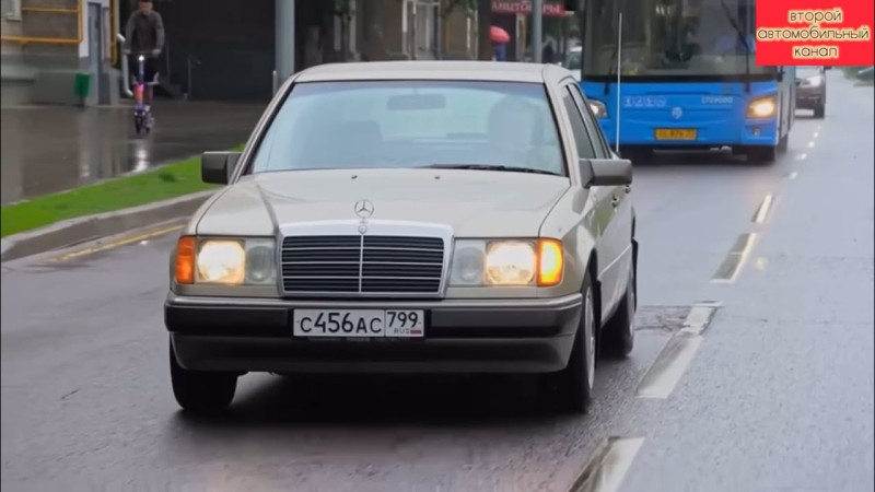 Е124 МЕРСЕДЕС БЕНЦ… ЛЕГЕНДА ИЗ 90х