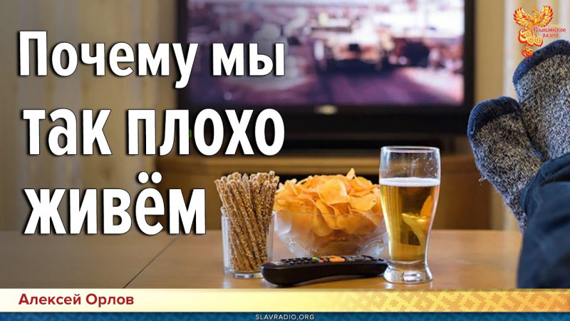 Почему мы так плохо живём. Алексей Орлов