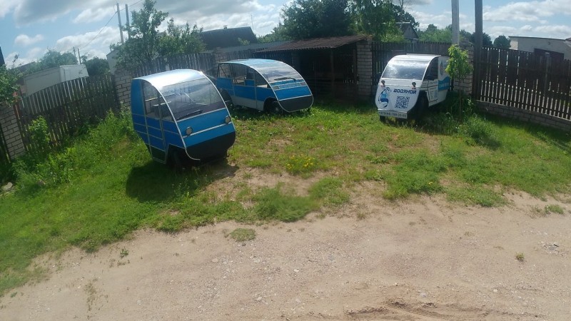 Белорусский веломобиль, испытания аккумулятора