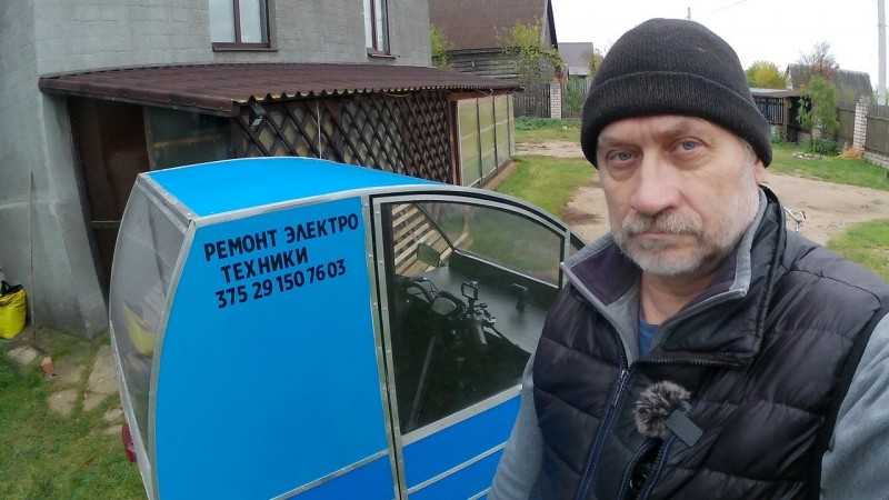 Новый проект белорусского веломобиля для сельских пенсионеров