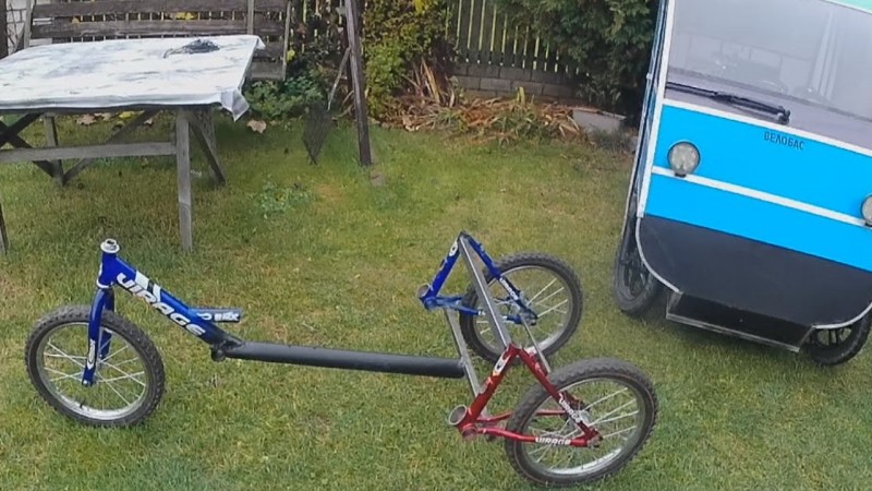 Новый проект дешевого и простого веломобиля для сельских жителей