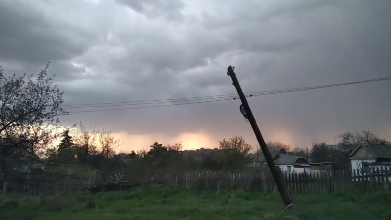 22.04.2025 Закат, Дождик и Молнии.