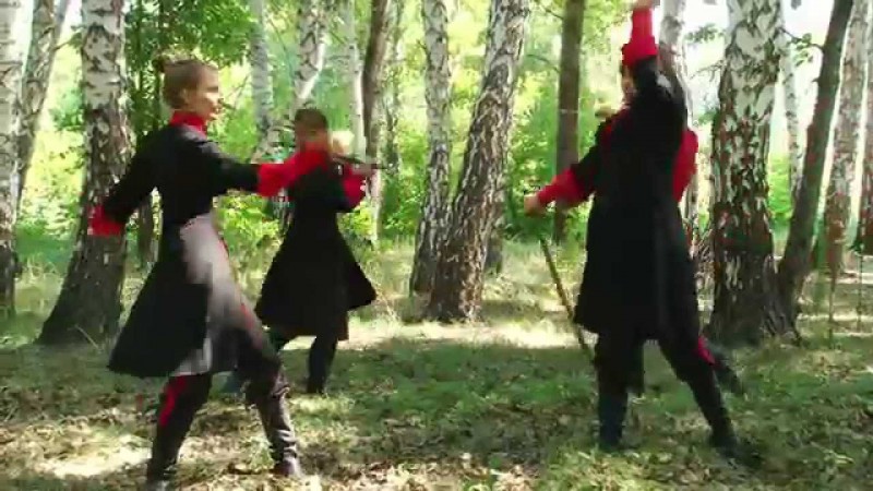 Владение казачьей шашкой