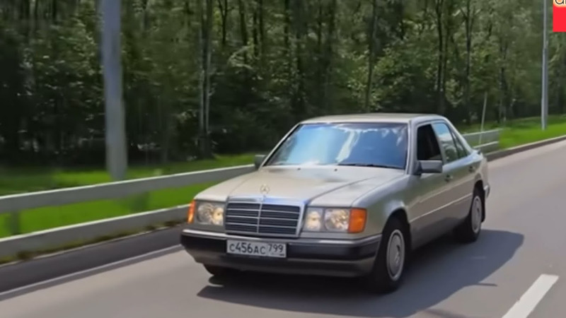 Мерседес Бенц w124… легенда 90х… что общего с Волгой ГАЗ 24?