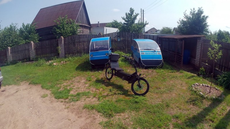 Белорусские веломобили для деревни и новые ПДД