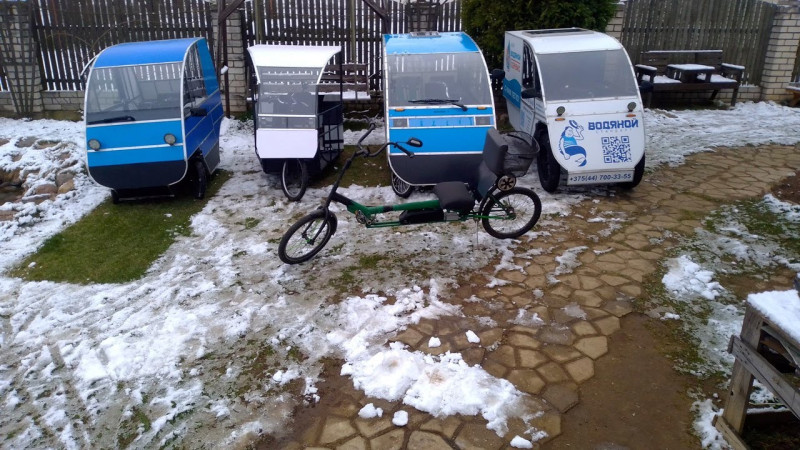 Белорусские веломобили. Покатались на всех. Belarusian velomobiles. We rode them all.