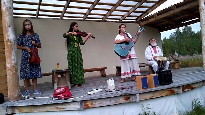 Рассветная песня - группа Крылья мечты на семинаре Родовая нить в ПРП Радосвет