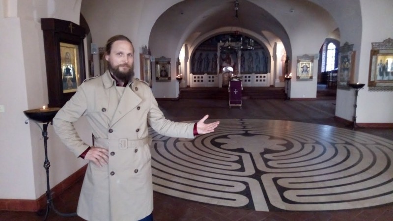 Лабиринт в Храме