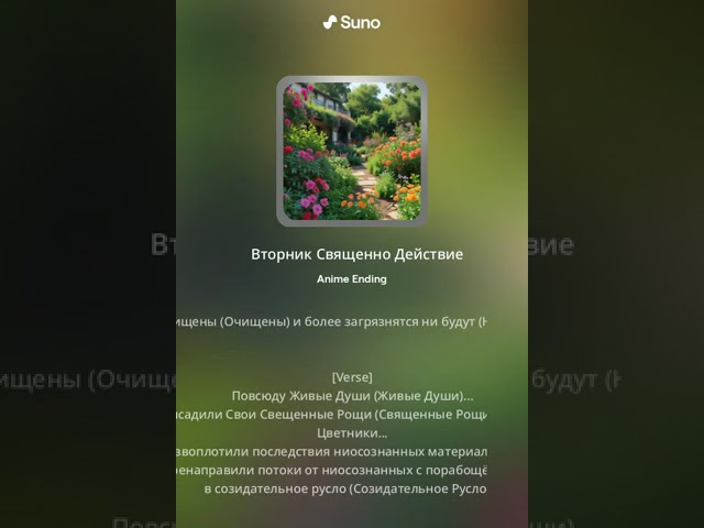 Священнодействие на Вторник