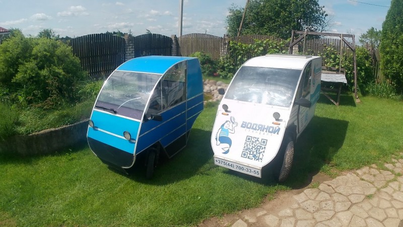 Веломобиль как лучший транспорт для деревни