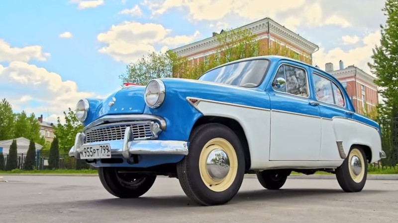 МОСКВИЧ 407 ПОЧЕМУ ЕГО КРАСИЛИ В ДВА ЦВЕТА