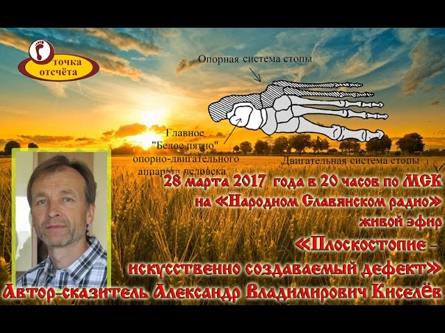 Плоскостопие - искусственно создаваемый дефект