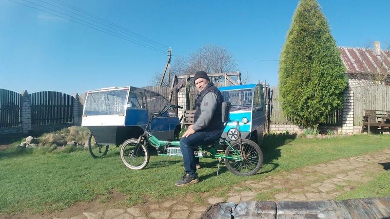 Идеальный велосипед для деревни. The perfect bike for the village.