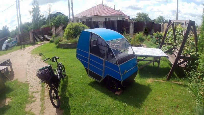 Белорусский веломобиль для деревни на каждый день