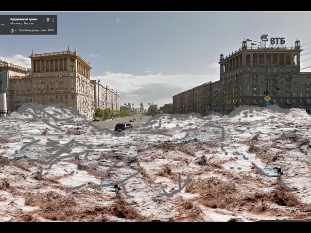 ПРИЗНАКИ ПОТОПА. Кутузовский проспект - НЕКРОПОЛЬ?