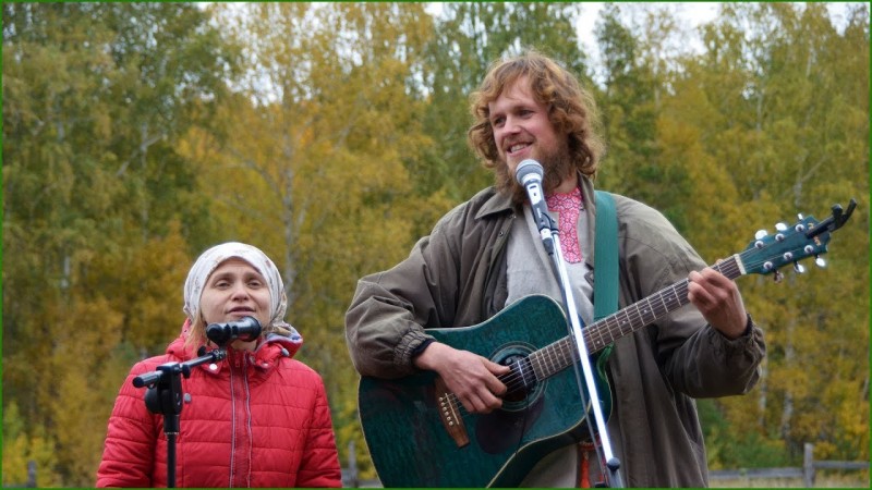 Венчание Алексея и Аллы в Добрыне - поздравление из Родового селения Кедры Синегорья