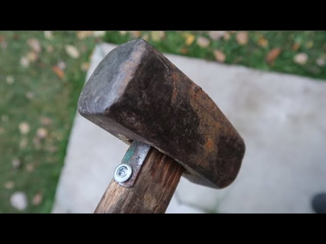 Сделайте это и ваш молоток, топор и кувалда больше никогда не слетят с ручки