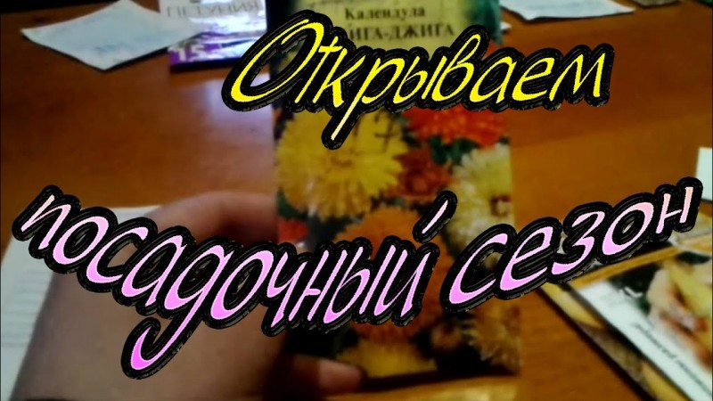 Открываем посадочный сезон, обзор семян, что и когда мы будем садить на Кубани