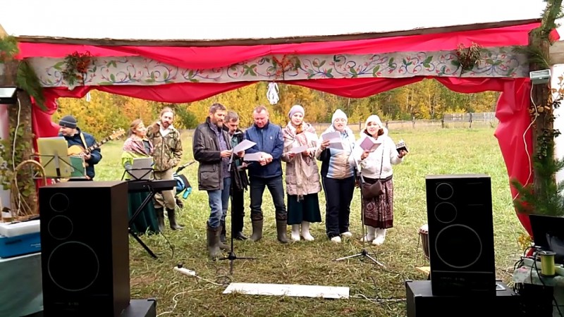 Ой лели лели лей на венчании Алексея и Аллы в Родовом поселении Добрыня