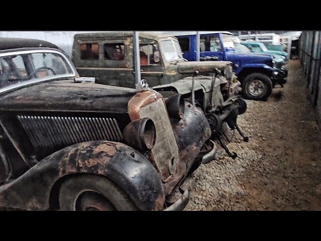 Авторазборка или музей? В поиске довоенного Мерседеса