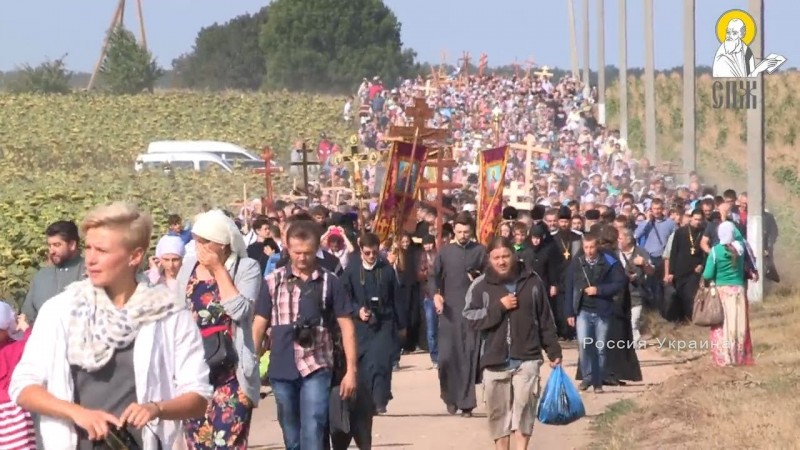 35 тысяч вышло под Винницей на Крестный ход. Иосафатова долина.