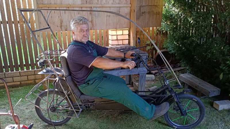 Белорусский веломобиль седьмого поколения