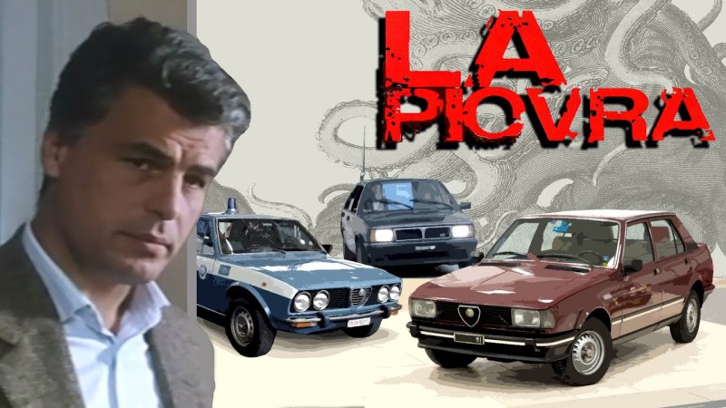 Автомобили в сериале «Спрут»  La Piovra 1984г