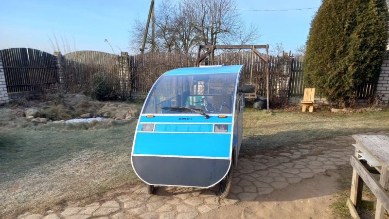 Белорусский электро веломобиль. Поездка вдвоем. Belarusian Electric Velomobile. A Ride for Two