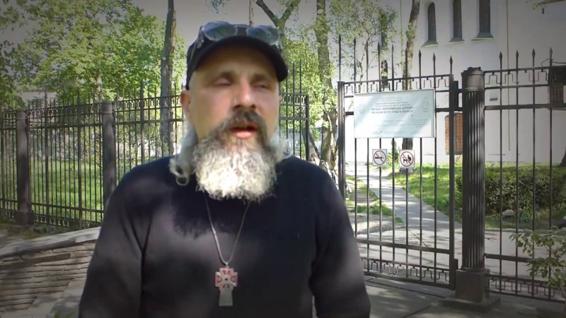 Экстрасенс (чёрный маг) Дмитрий Дульский об энергетических местах Киева Кириловская Церковь